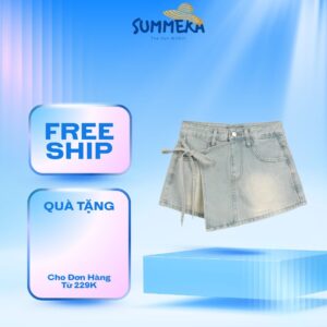 Quần Short Jean Nữ Cạp Cao – Cá Tính, Tôn Dáng Và Thời Trang Hiện Đại