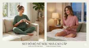 Set Đồ Bộ Nữ Mặc Nhà
